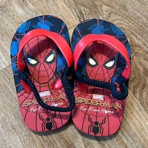Brand-new Spider-Man Flip-flops Size 5/6